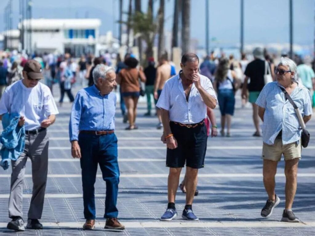 Spanish retirees