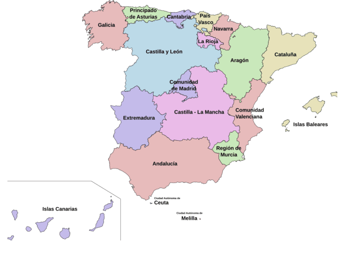 Spain Map