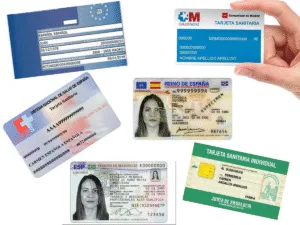 Spanish official cards