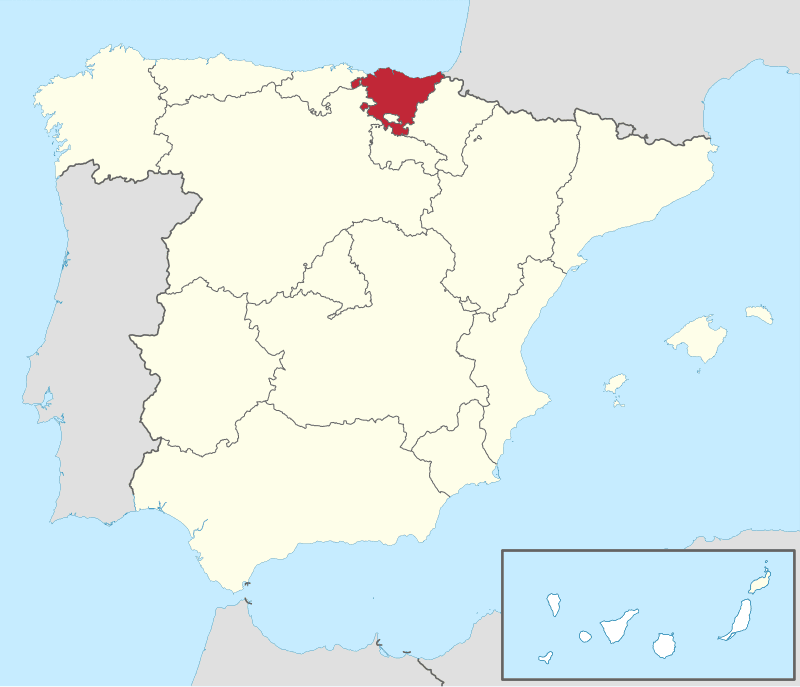 Basque country in Spain