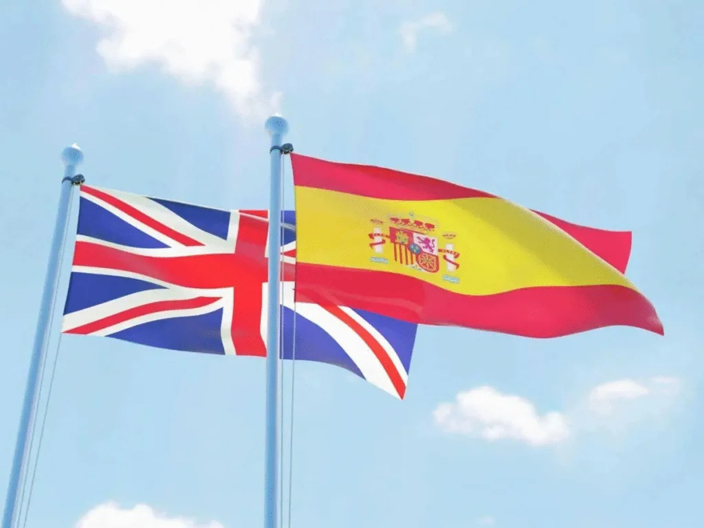 Moving from UK to Spain