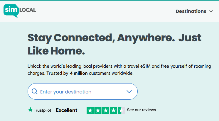 SimGlobal International Travel